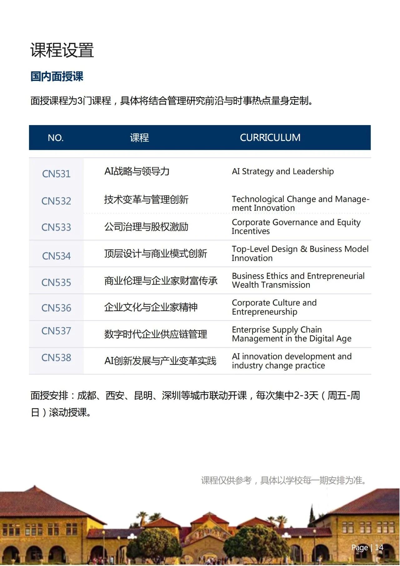 美国斯坦福大学、加州大学伯克利分校、加州州立大学三校博士后研究班